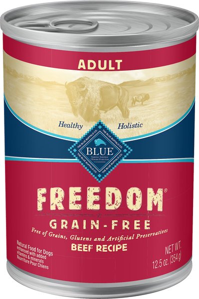 Blue Buffalo Freedom Adult Beef Recipe Grain-Free Canned Dog Food