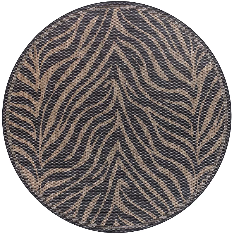 Couristan Zebra Indoor Outdoor Rug