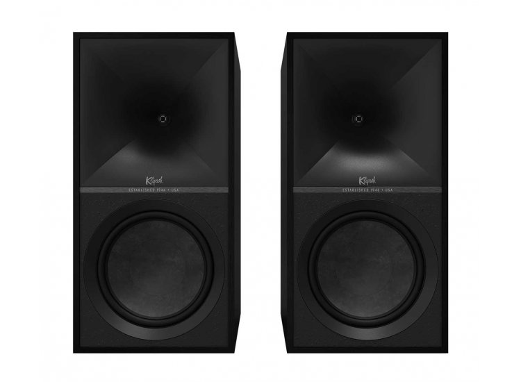 Klipsch The Nines Heritage Inspired Black Powered Bookshelf Speakers (Pair)