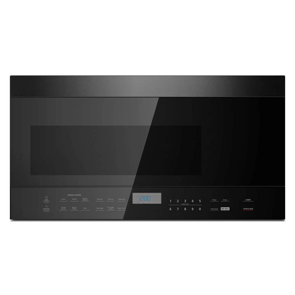 BLACKDECKER 313 in Width 16 Cu Ft 1000 Watt OvertheRange Microwave in Stainless Steel