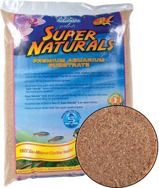 CaribSea Super Naturals Sunset Gold  Aquarium Substrate