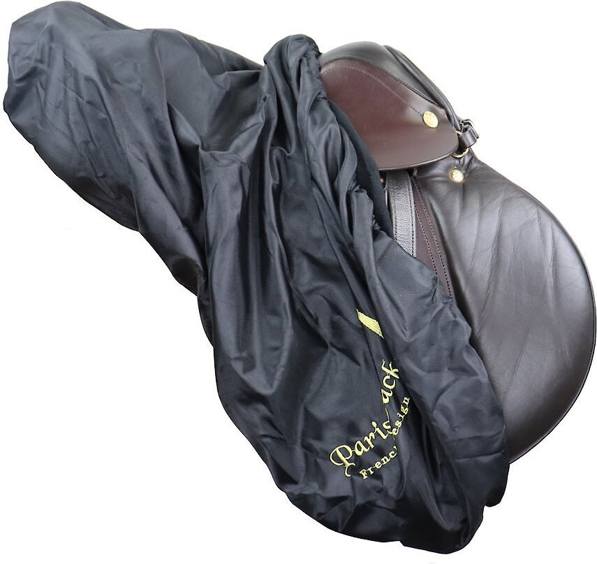 Paris Tack Premium Embroidered Nylon All Purpose English Saddle Cover with Fleece Lining