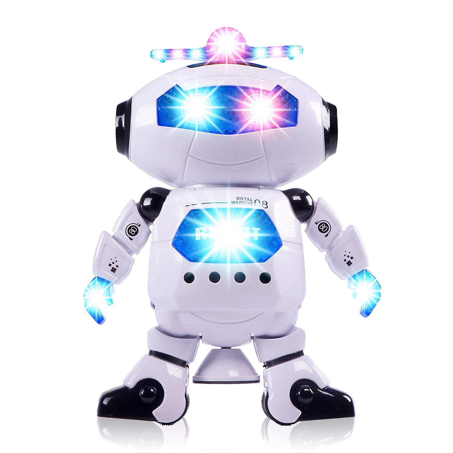 CifToys Electronic Walking Dancing Robot Toy - Toddler Toys - Best Gift for Boys and Girls 3 Years Old