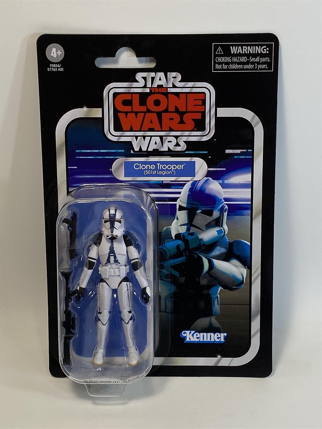 Clone Trooper 501st Legion Star Wars The Clone Wars Kenner Hasbro F5835