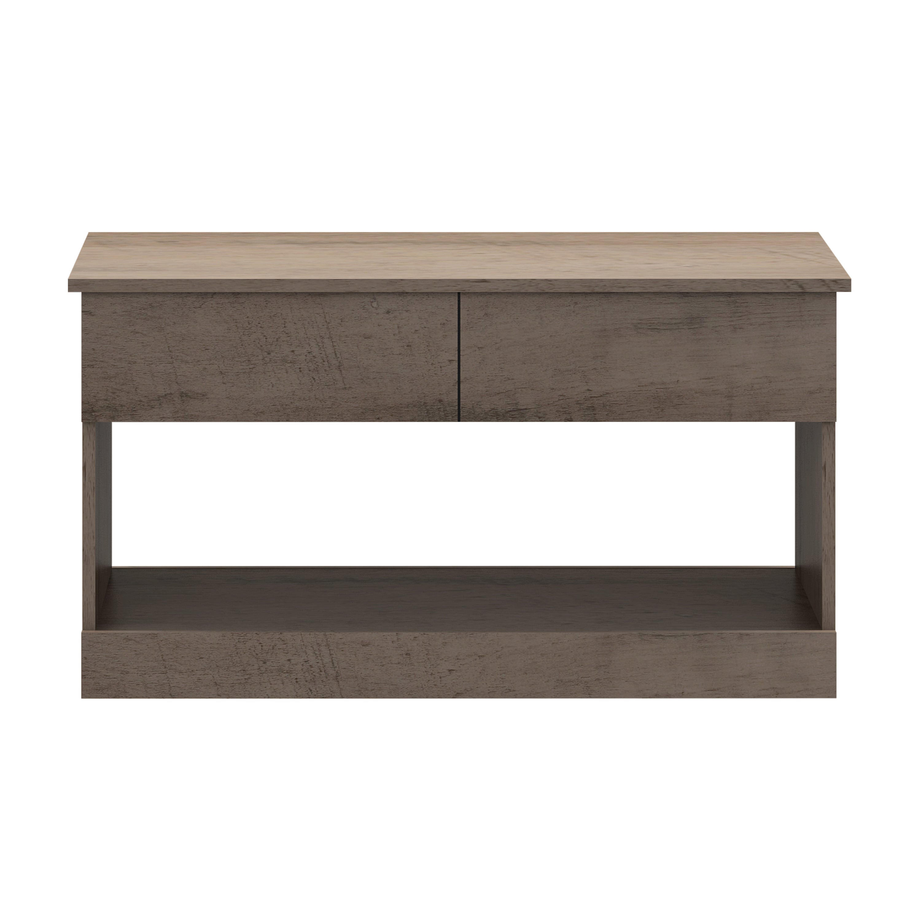 Brindle Rectangular Lift Top Coffee Table, Gray Oak, by Hillsdale Living Essentials