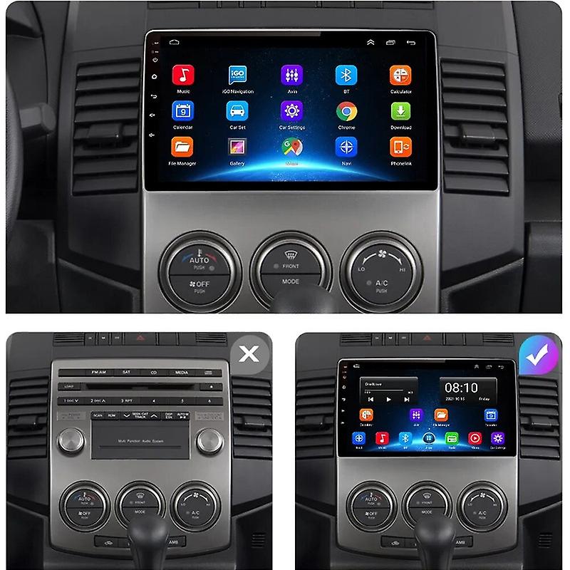 For Mazda 5 2 CR 2005   2010 Car Radio Multimedia Video Player Navigation GPS Android 2 din DVD