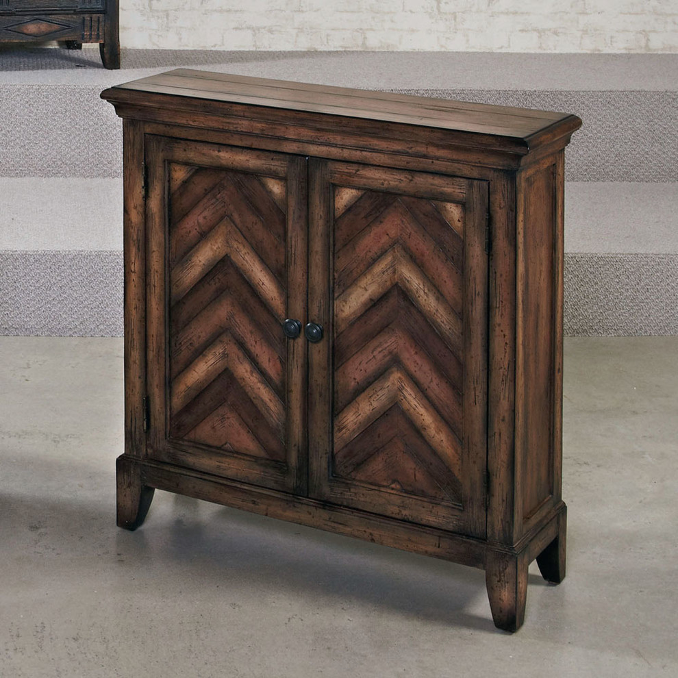 Hammary Hidden Treasures Chevron Chest   Transitional   Accent Chests And Cabinets   by Beyond Stores  Houzz