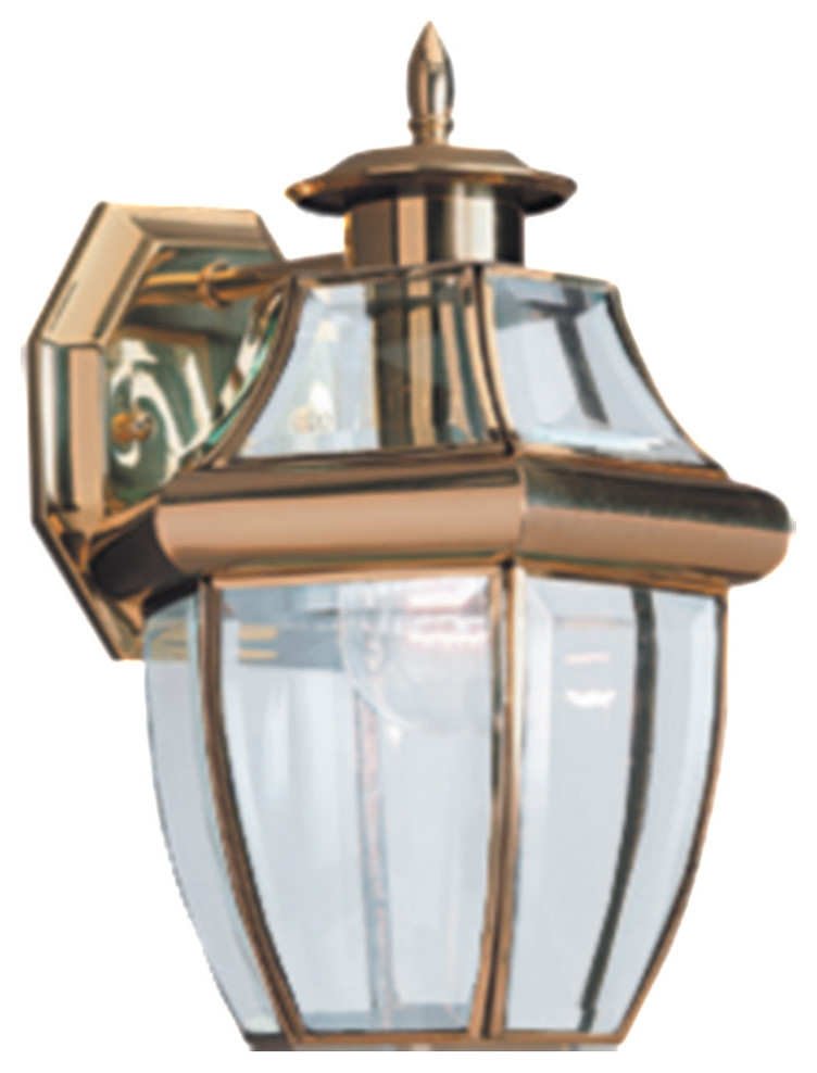 Generation Lighting 8038 Lancaster 12 quotTall Outdoor Wall Sconce   Traditional   Outdoor Wall Lights And Sconces   by Buildcom  Houzz