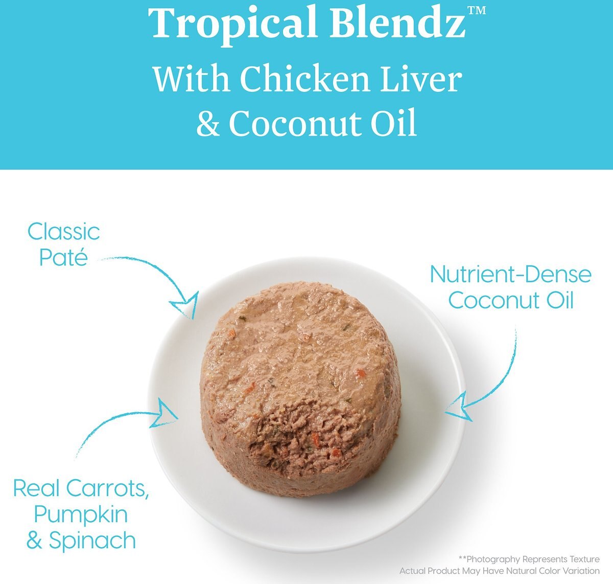 Solid Gold Tropical Blendz with Chicken Liver and Coconut Oil Pate Grain-Free Canned Cat Food