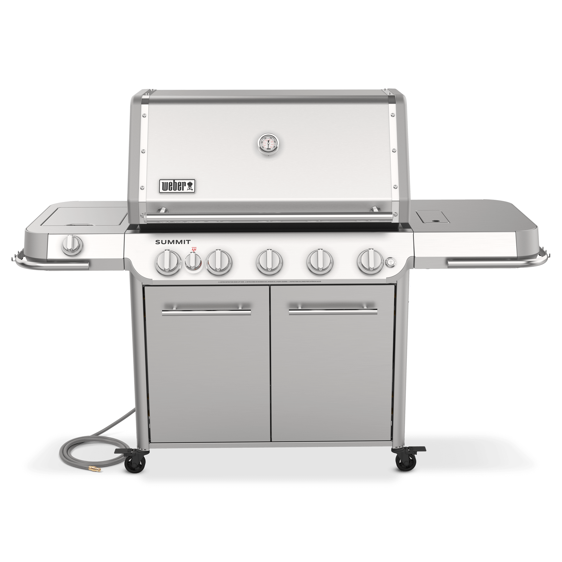 Weber 1500041 Summit® Fs38 S Gas Grill (Natural Gas) - Stainless Steel