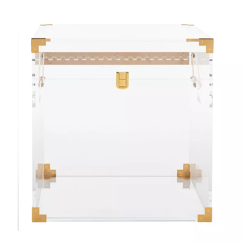 Safavieh Isidra Acrylic Trunk End Table