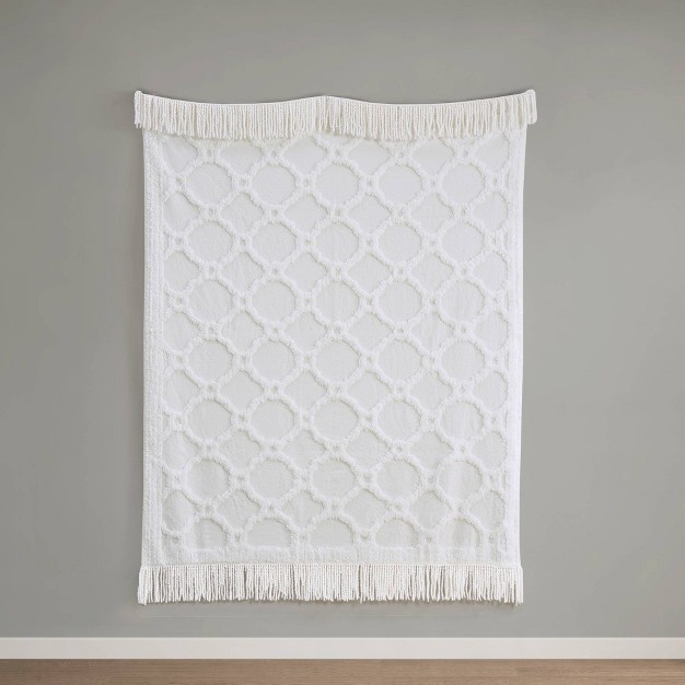 Hannah Cotton Tufted Throw Blanket