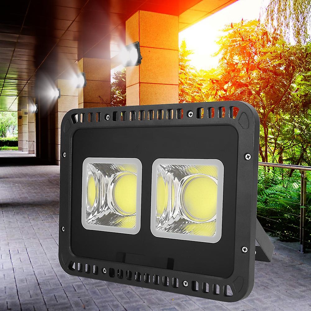 AC85-265V LED Flood Light Outdoor Waterproof IP66 Lamp for Garden Courtyard Lawn (100W)