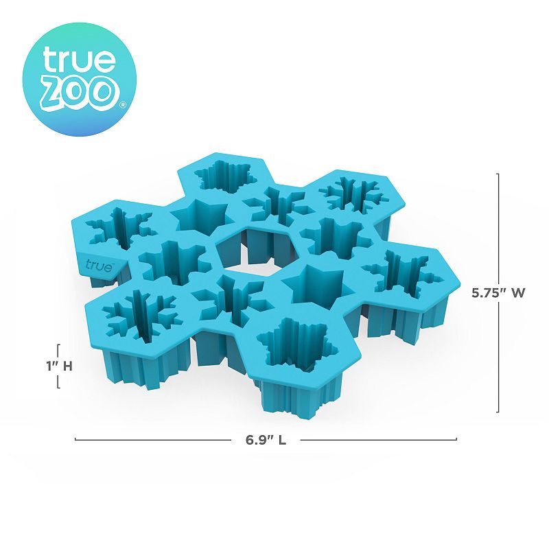 Truezoo Snowflake Silicone Ice Cube Tray