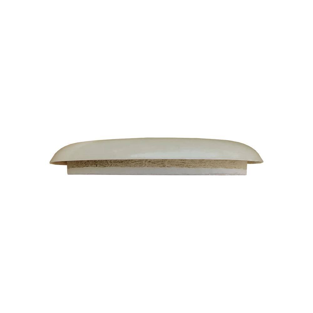 Everbilt 2-18 in. Beige Round Self-Adhesive Plastic Heavy Duty Furniture Slider Glides for Carpeted Floors (4-Pack) 4602444EB