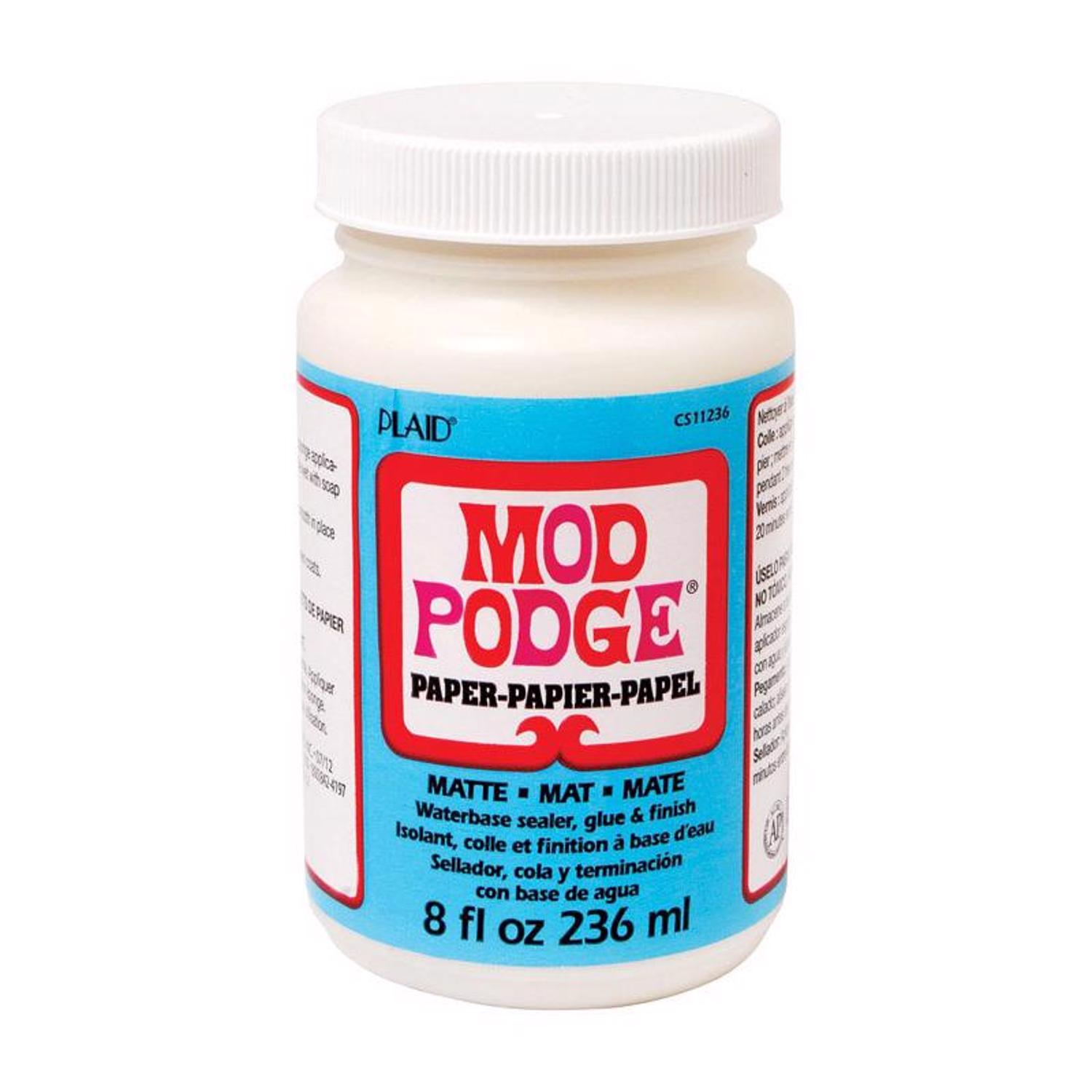 Mod Podge High Strength Glue Decoupage Paper 8 oz