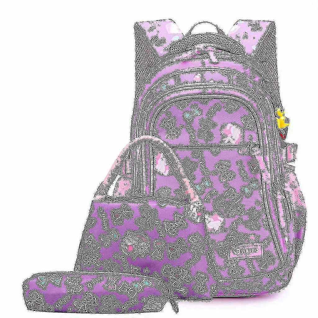 Chdz Prints Pri Student Satchel Backpack Girls Boys Bag C