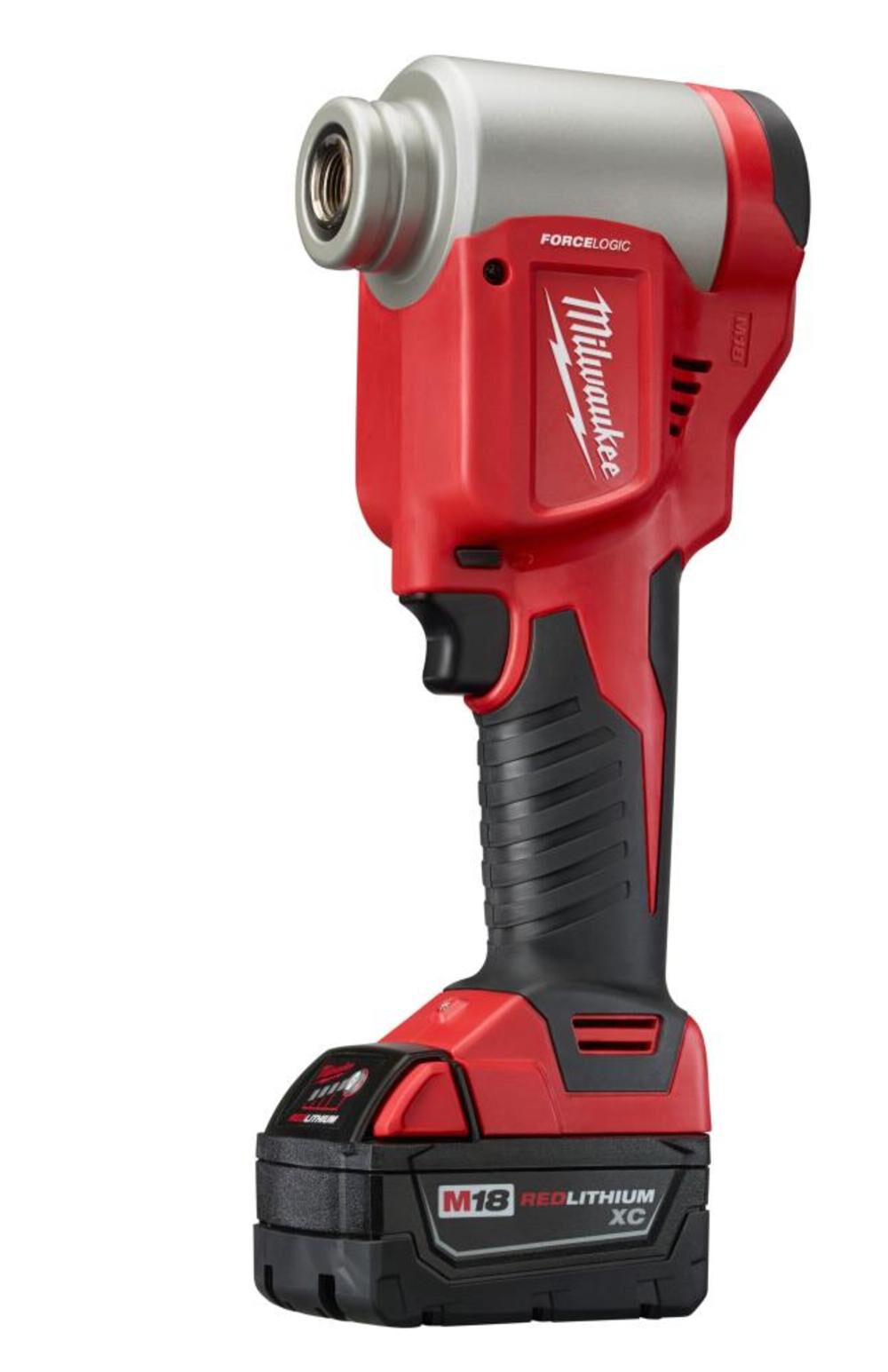 Milwaukee M18 FORCE LOGIC 10-Ton Knockout Tool 1/2 in. to 2 in. Kit 2676-22 from Milwaukee