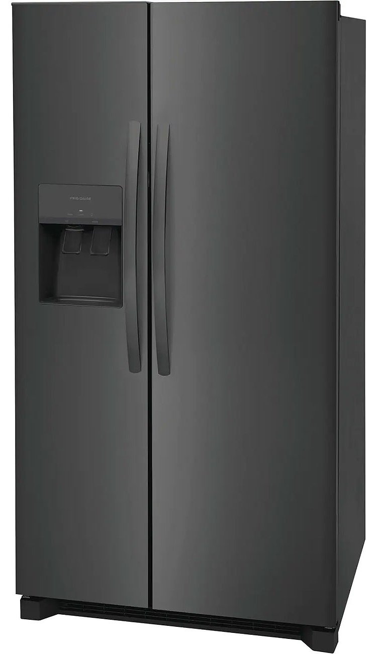 Frigidaire 25.6 Cu. Ft. Black Stainless Steel Side-By-Side Refrigerator