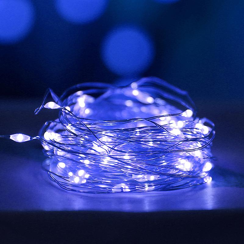 1/2/3m Usb Led String Lights Copper Silver Wire Garland Light Waterproof Fairy Lights For Christmas Wedding Party Decoration