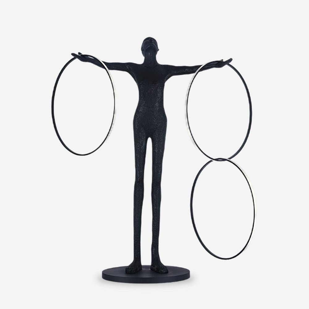 Trinity Life Sculpture Floor Lamp