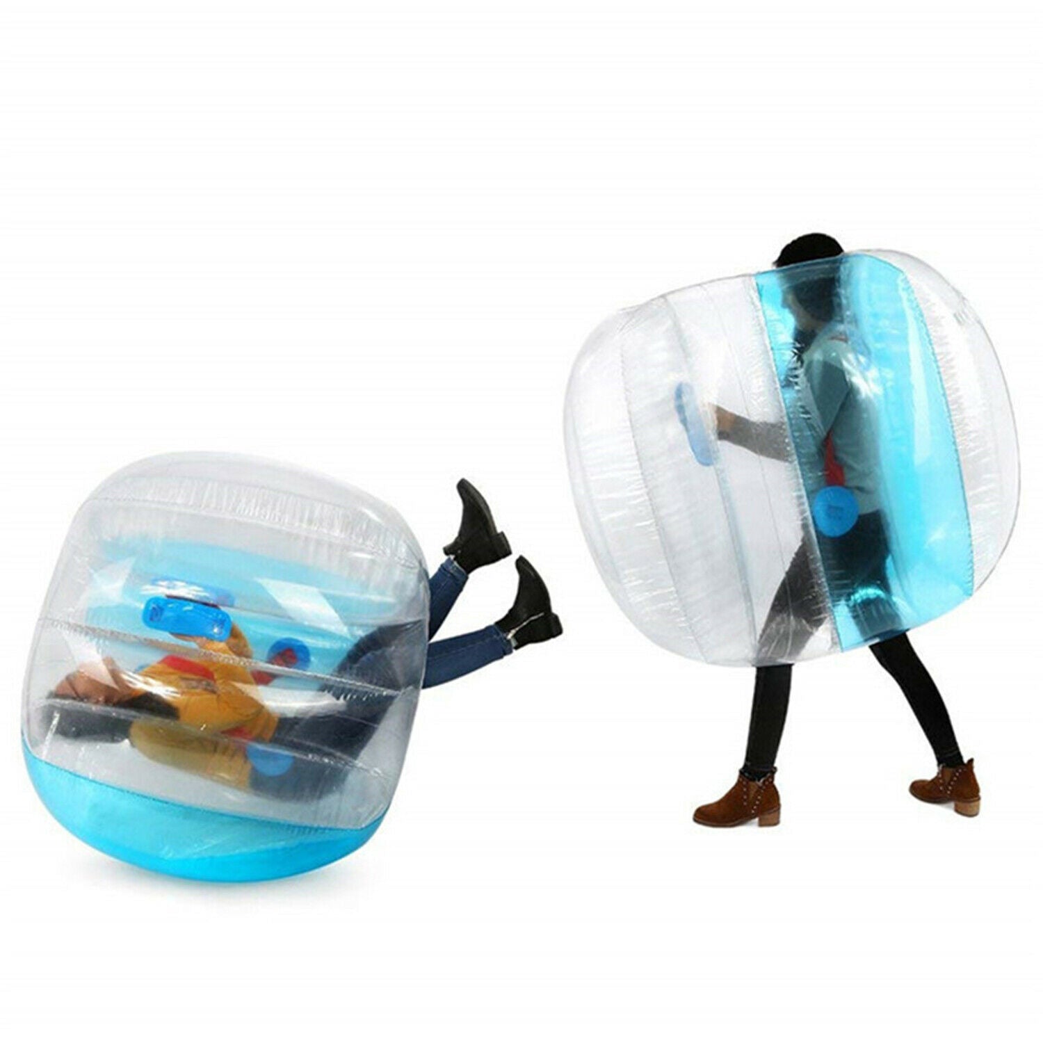 1PCS 0.9m PVC Bumper Bubble Balls Inflatable Body Zorb Ball Soccer Game Outdoor