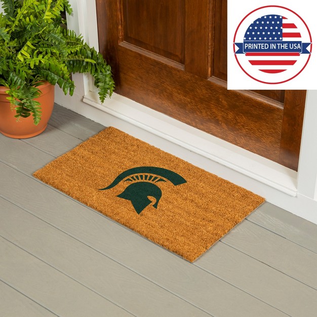 Coir Mat 16 quot x28 quot Michigan State University