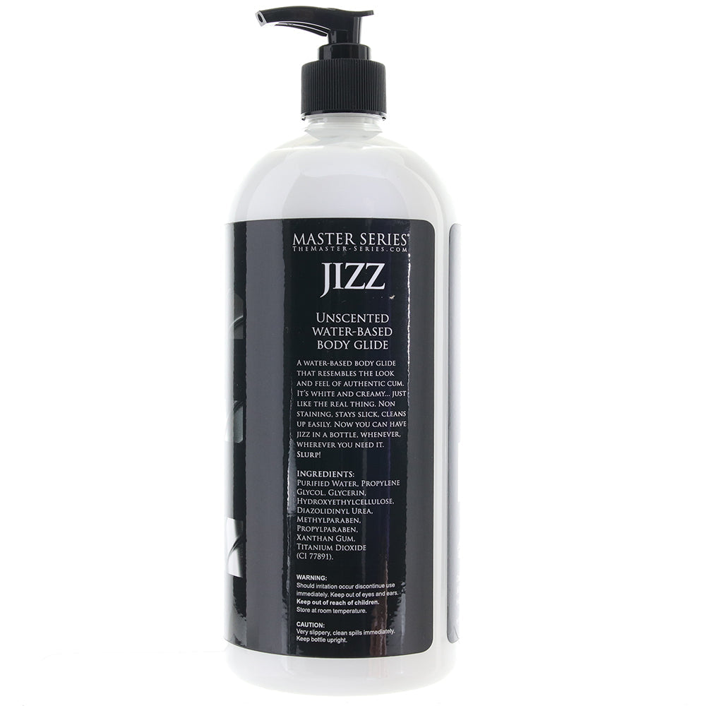 Master Series Jizz Unscented Lubricant in 34oz/1L