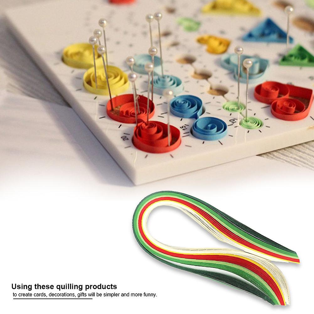 Diy Quilling Supplies Quilling Paper Kits Include Quilling Paper Strips  (#7 No Quilling Tool)