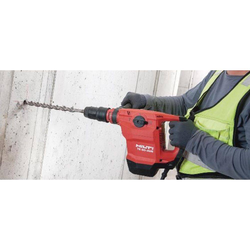 Hilti 120-Volt SDS Max TE 50-AVR Corded Rotary Hammer Drill Kit with Pointed Chisel Drill Bit and Power Cord 3553052