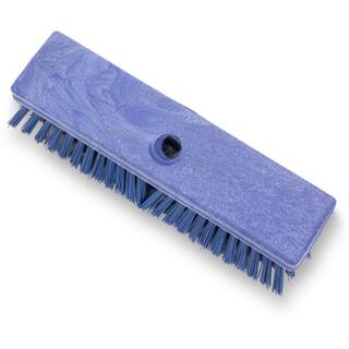 CFS Brands Sparta 10 in. Blue Polypropylene Deck Scrub Brush (6-Pack) 41722EC14