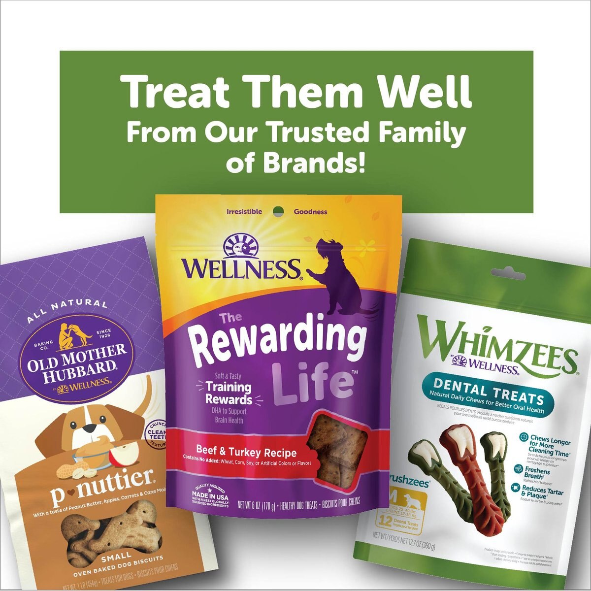 WHIMZEES Variety Pack Grain-Free Dental Dog Treats