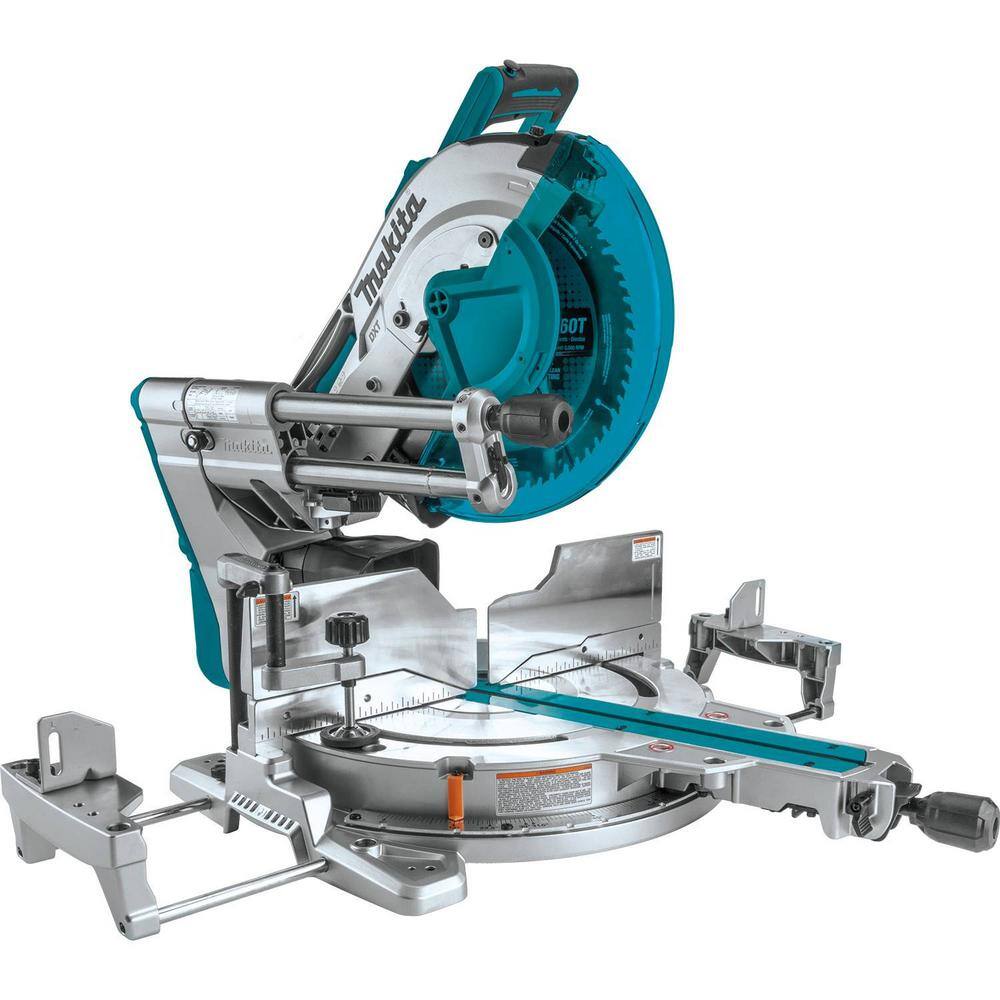 Makita 18V X2 LXT Lithium-Ion (36V) 12 in. Brushless Dual-Bevel Sliding Compound Miter Saw AWS Capable (Tool-Only) XSL08Z