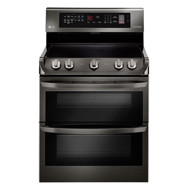 LG Black Stainless Steel Four Piece Kitchen Suite