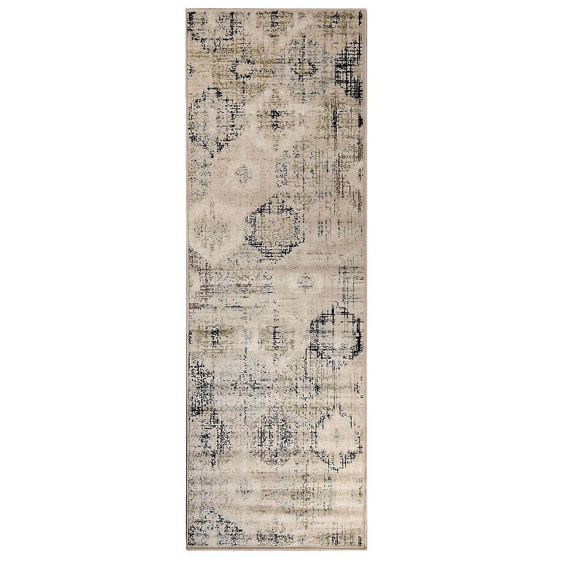 SUPERIOR Aberdeen Traditional Floral Indoor Area Rug