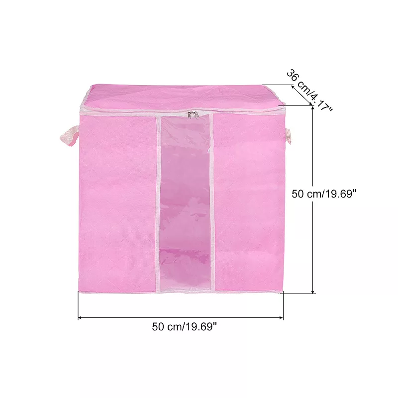 Clothes Storage Bags Foldable Closet Organizers With Handle， 2pcs