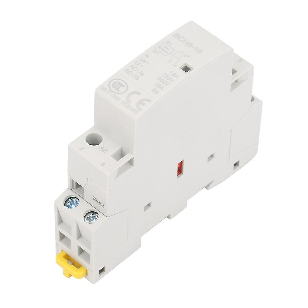 2p 16a 24v 2no 50/60hz Din Rail Householdac Contactor High Quality