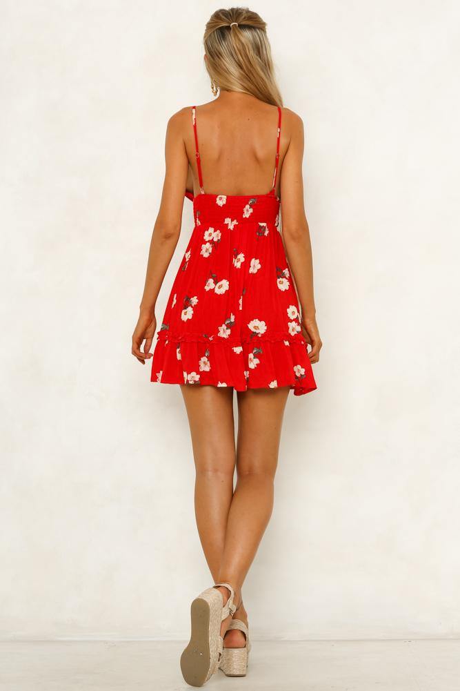 Happiness In Love Dress Red