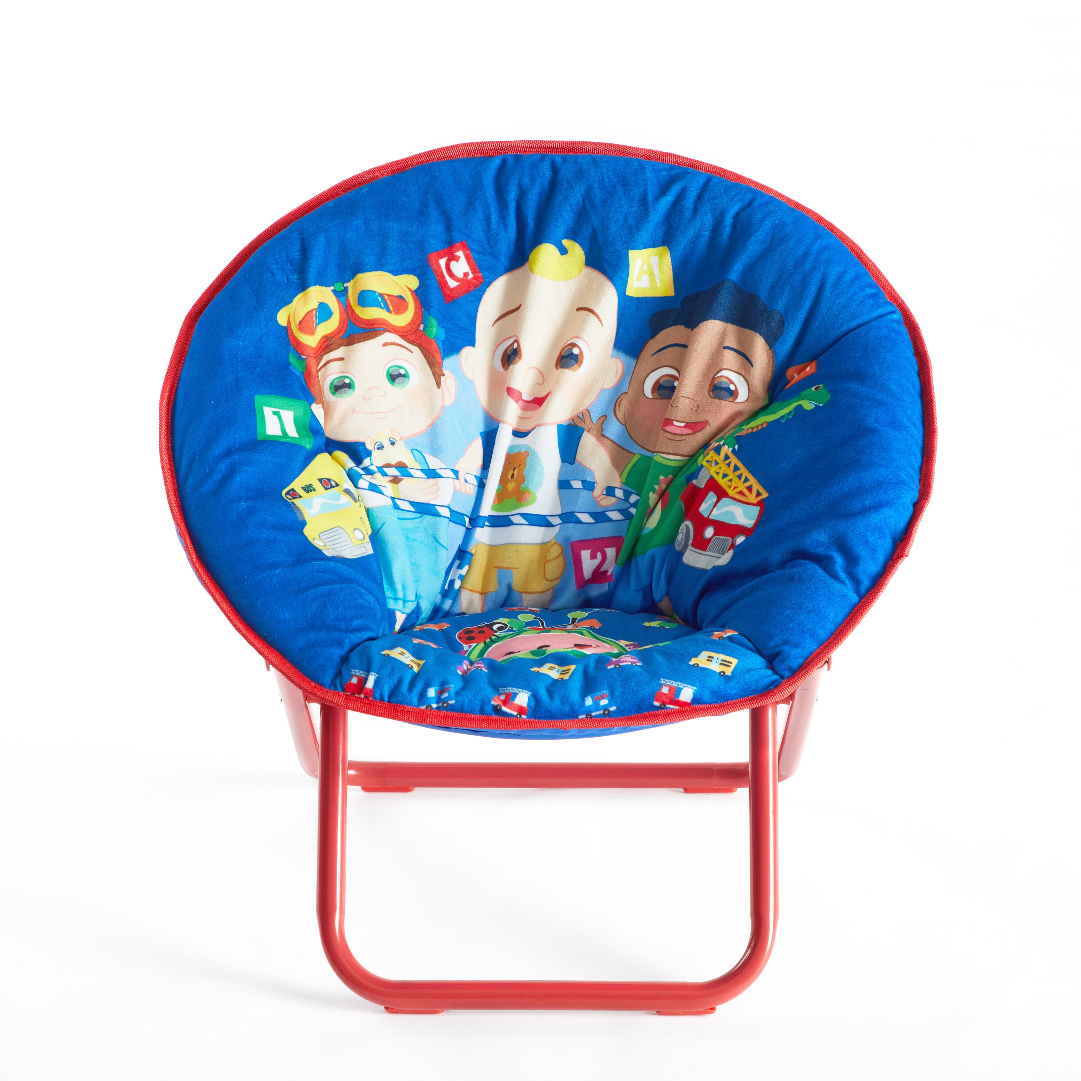 Moonbug Cocomelon Red Polyester Folding Chair