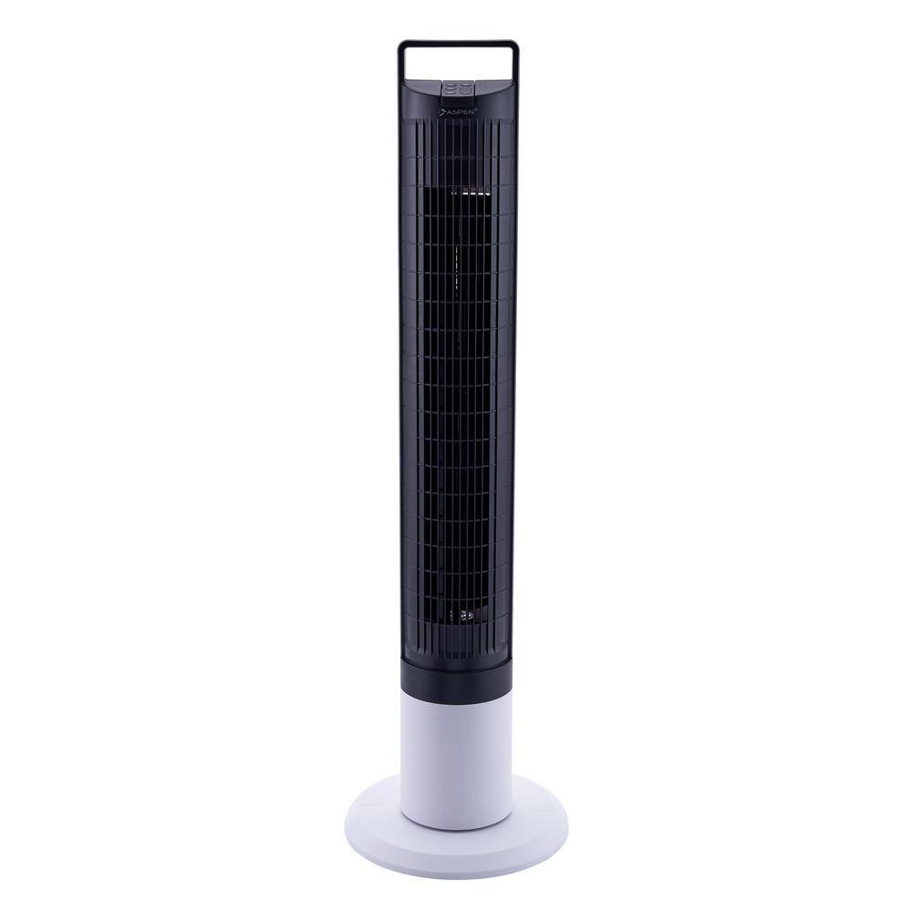 ASPEN Washable Tower Fan with Detachable Tower Body and Remote ASTF-A40-BLK