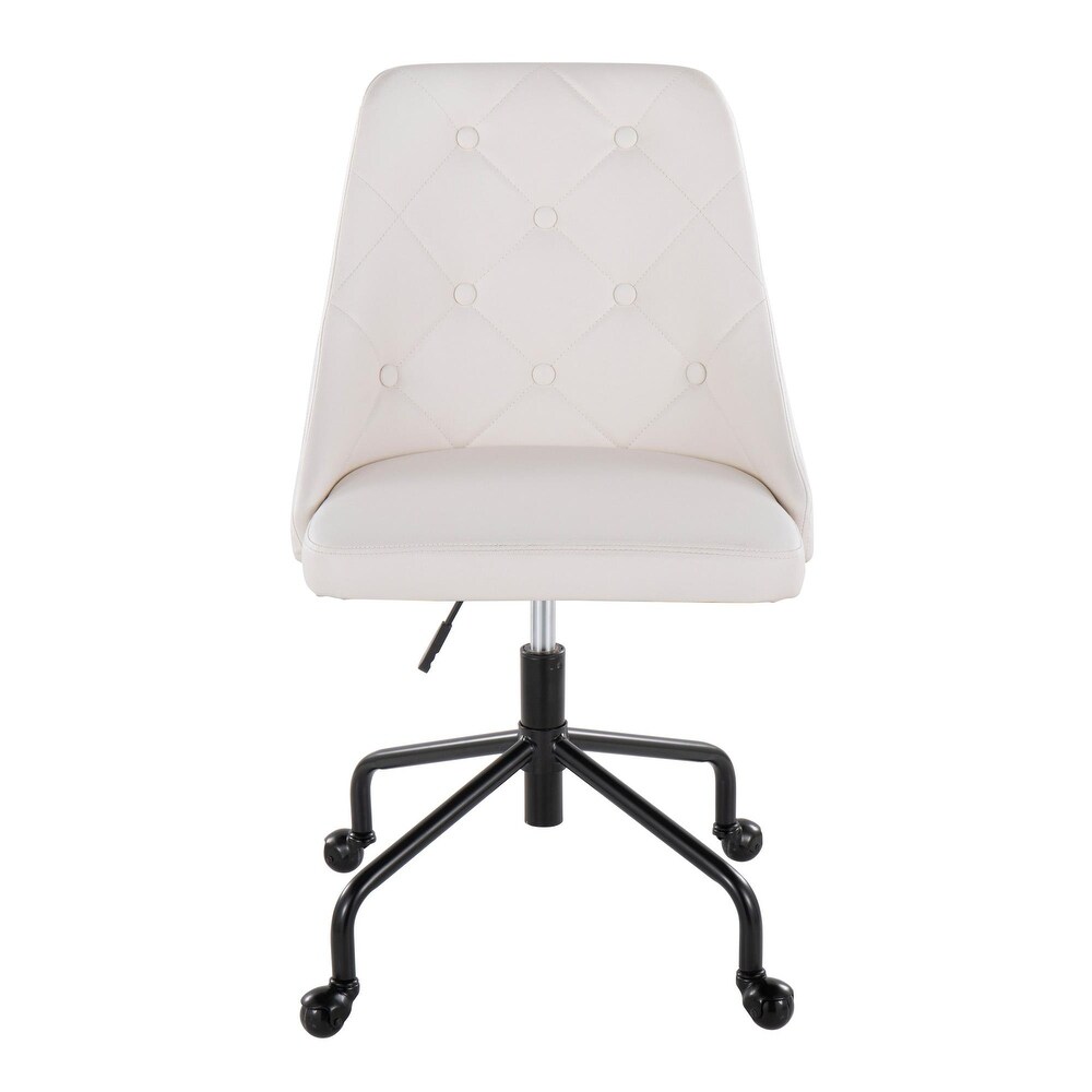 Silver Orchid Ockelbo Adjustable Office Chair with 4 Star Caster Base