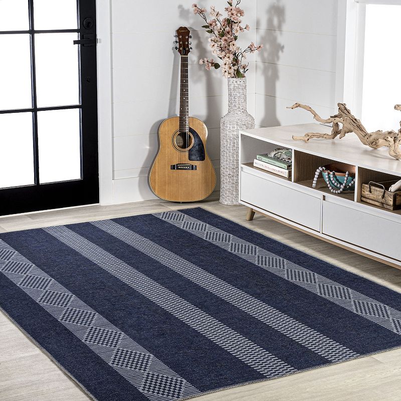 Nautisk Machine-Washable Rug