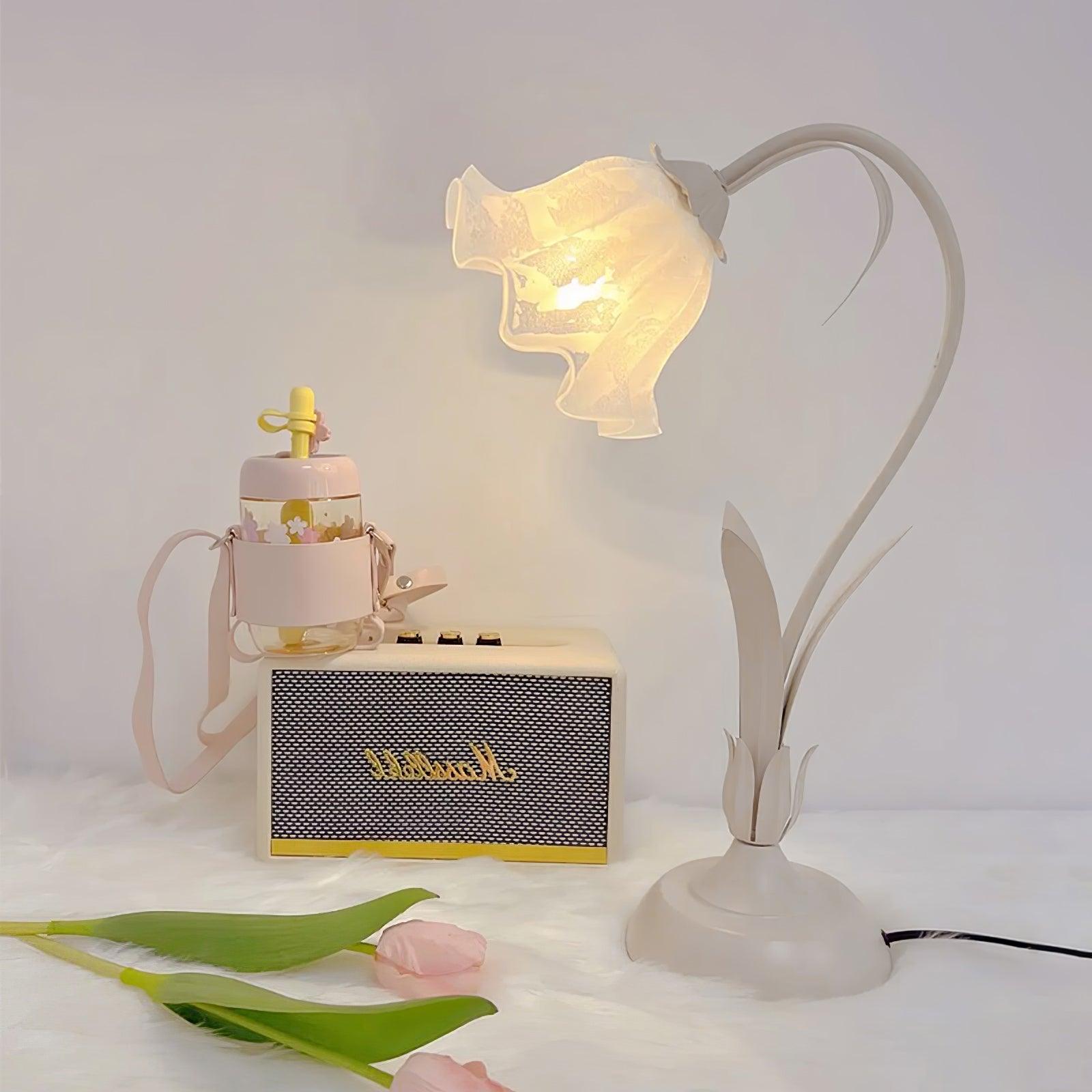 Lily of the Valley Table Lamp