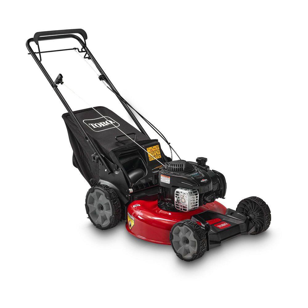 Toro 21 in. Recycler Briggs and Stratton 140cc Self-Propelled Gas RWD Walk Behind Lawn Mower with Bagger 21321