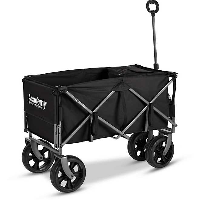 Academy Sports + Ooutdoors XL Folding Wagon with Tailgate and Strap