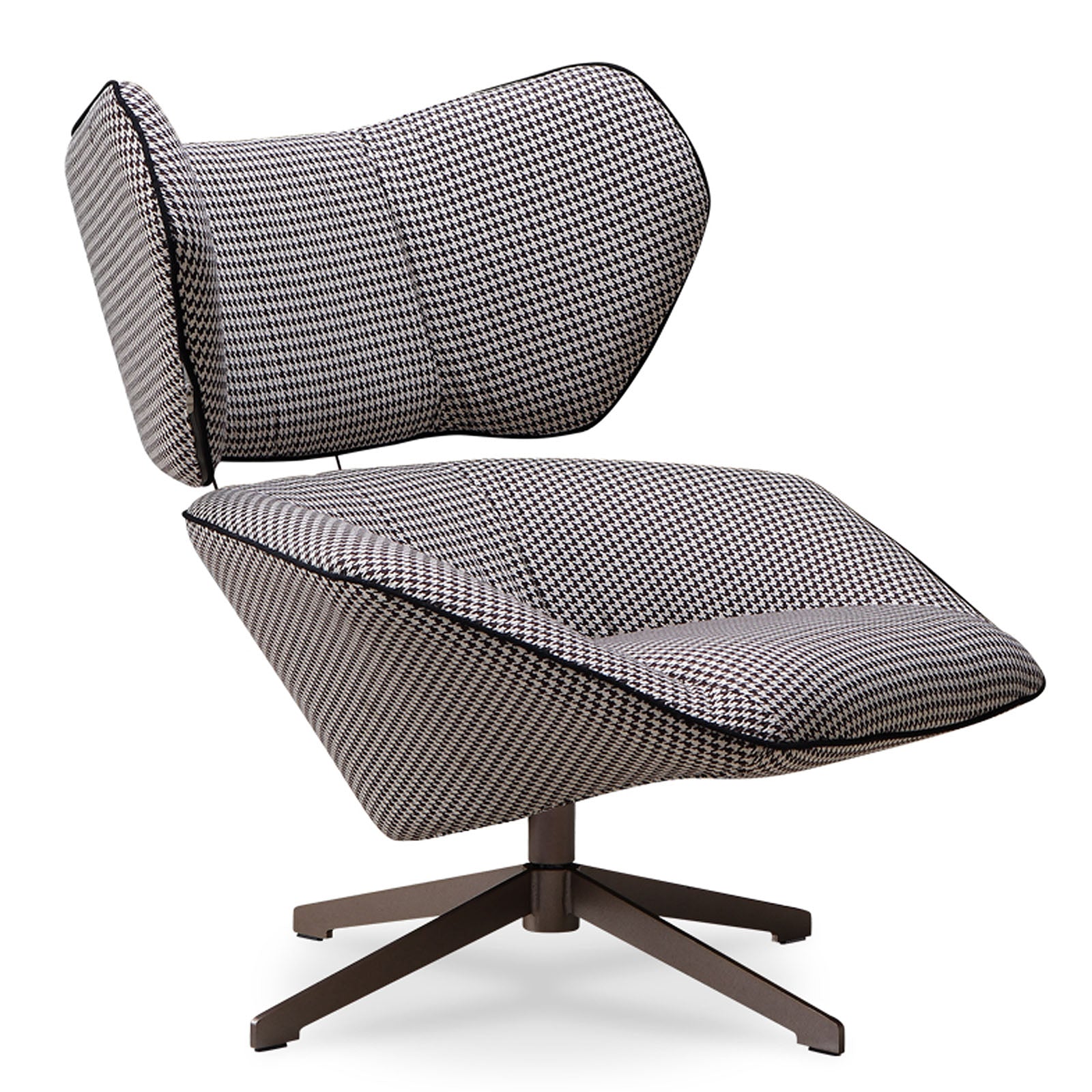 Monaco Swivel Lounge Chair  Lc016-Br