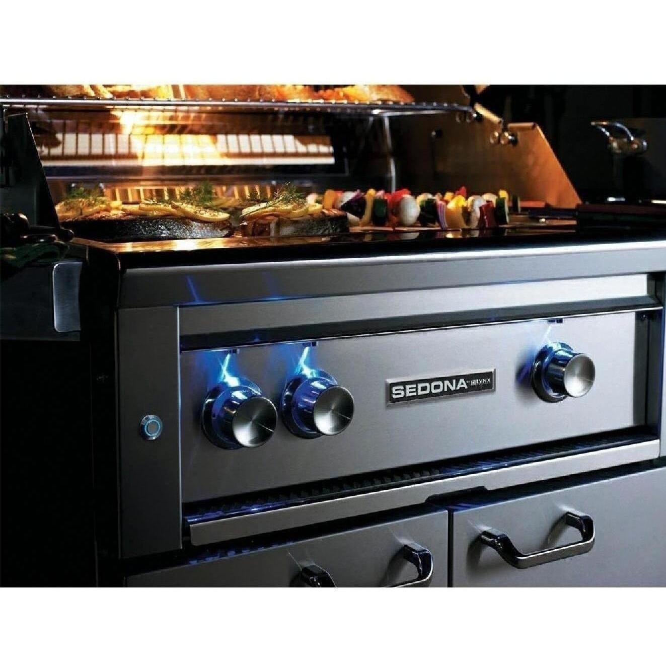 Lynx Sedona 42-Inch Built-In Natural Gas Grill With One Infrared ProSear Burner L700PS-NG