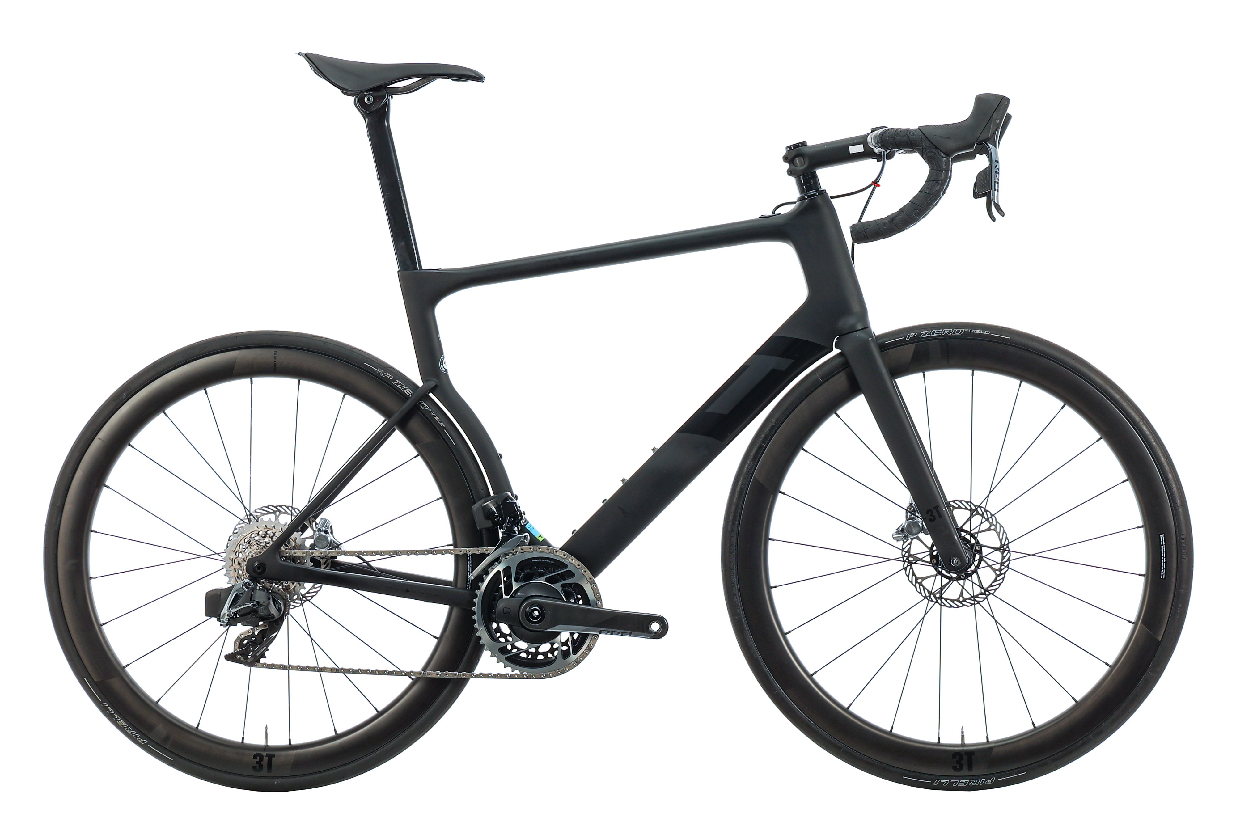 3T Strada Due TEAM STEALTH Red AXS eTap Road Bike - 2020, X-Large
