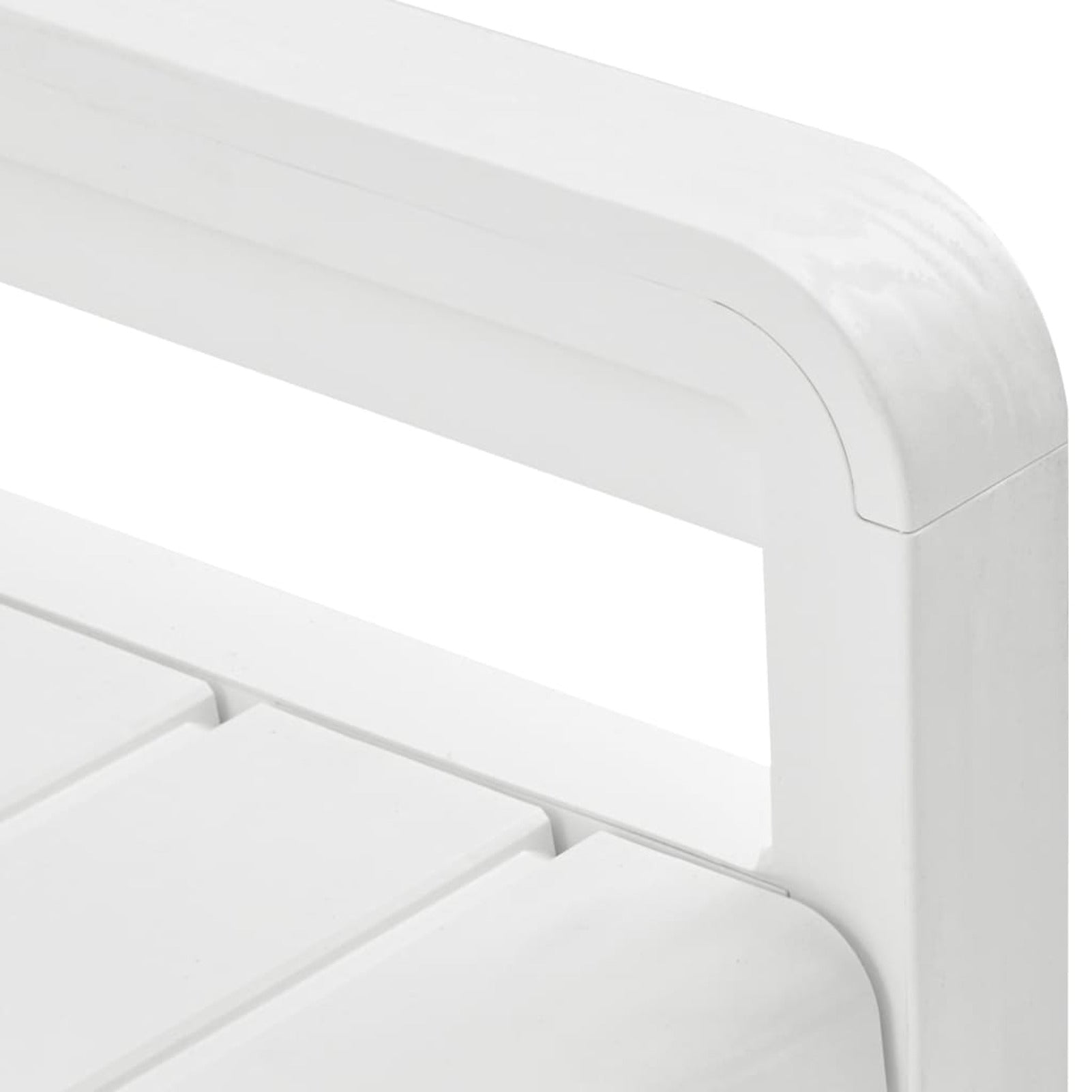 Garden Storage Bench 52.2" White