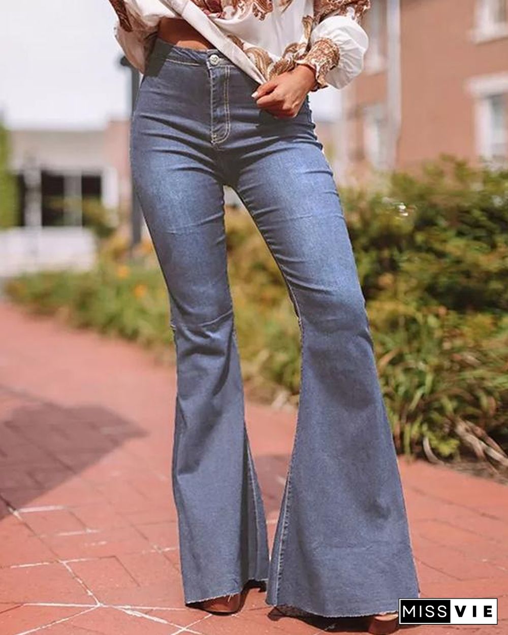 Classic Flattering Flare Jeans